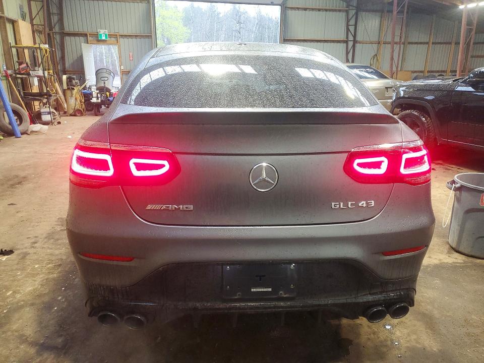 2022 Mercedes-benz Glc VIN W1N0J6EB8NG072713 COPART salvage auction — FRONT END, Salvage Title, sold $36,750 on 2026-07-09 (photo 6)
