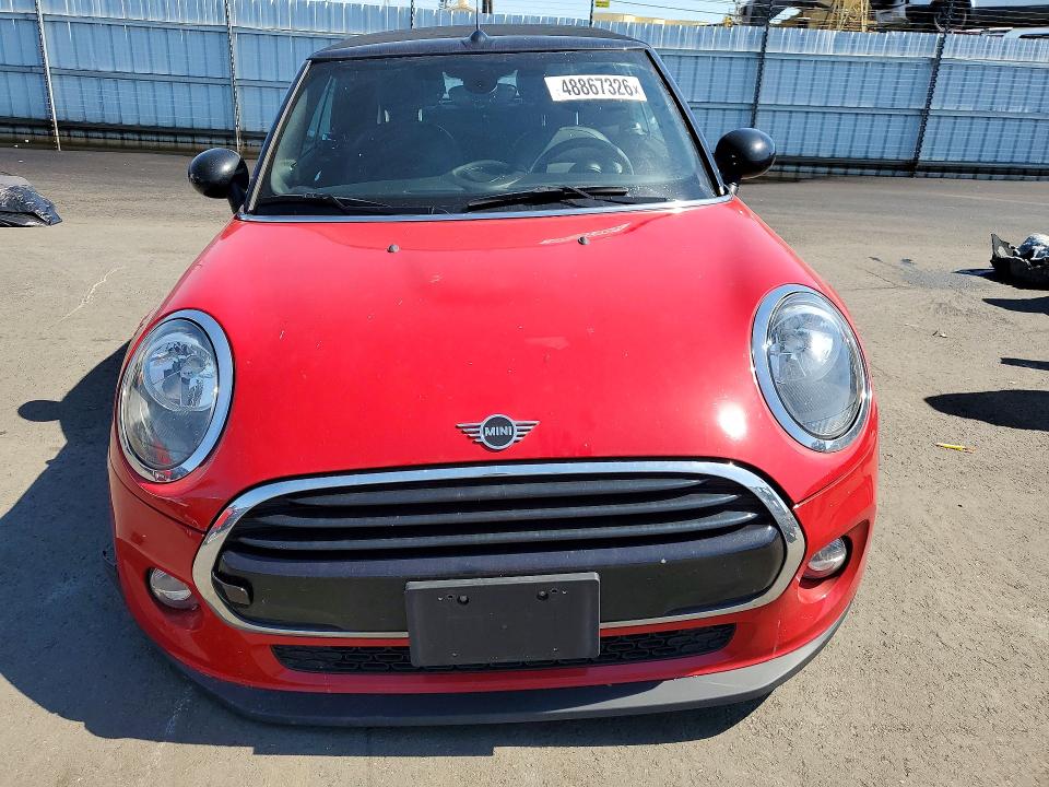 2019 Mini Cooper VIN WMWWG5C54K3H09252 COPART salvage auction — FRONT END, CA, sold $3,600 on 2026-08-24 (photo 5)