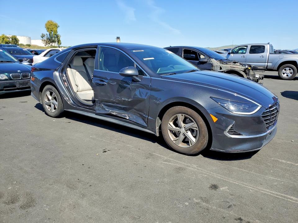 2023 Hyundai Sonata VIN KMHL24JAXPA313076 COPART salvage auction — SIDE, Ca - Salvage Certificate, sold $3,150 on 2026-07-08 (photo 4)