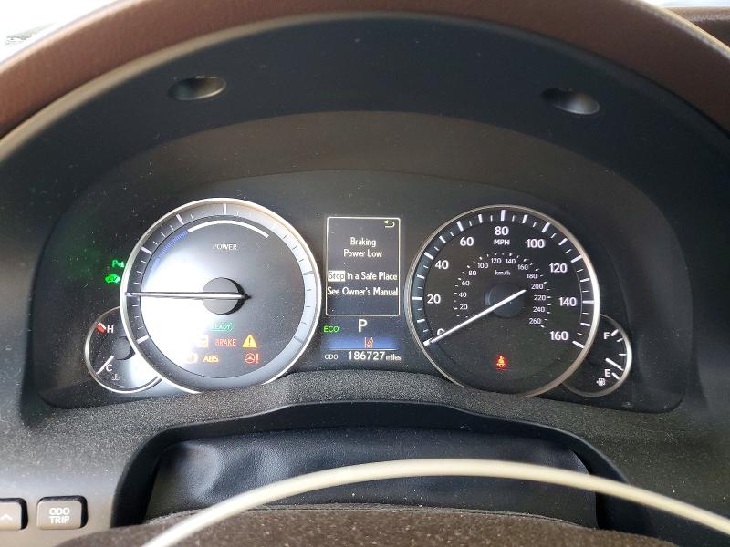2016 Lexus ES VIN JTHBW1GG9G2119159 COPART salvage auction — REAR END, Salvage Title, sold $7,900 on 2026-07-23 (photo 9)