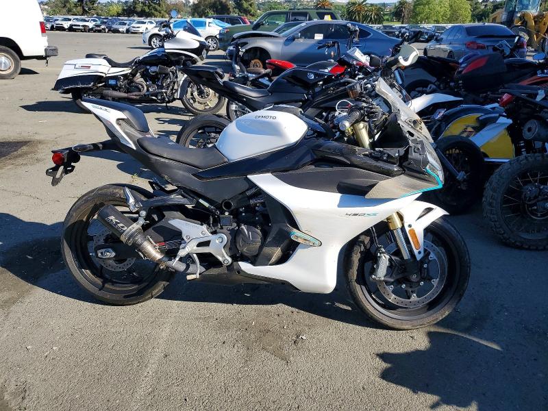 2024 Cf moto 450ss VIN LCEPESLAXR6029838 COPART salvage auction — FRONT END, CA - SALVAGE CERTIFICATE, sold $90 on 2026-07-16 (photo 1)