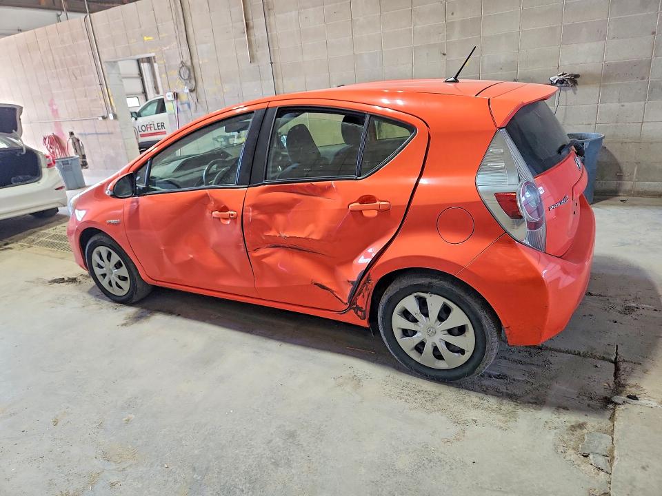 2014 Toyota Prius VIN JTDKDTB33E1080742 COPART salvage auction — SIDE, Mn - Cert Of Title-Salvage, sold $500 on 2026-07-28 (photo 2)