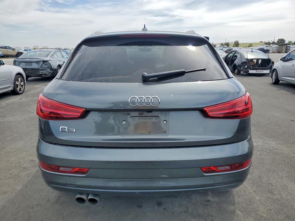 2018 Audi Q3 VIN WA1HCCFS7JR018359 COPART salvage auction — FRONT END, Ca - Salvage Certificate, sold $60 on 2026-07-29 (photo 6)