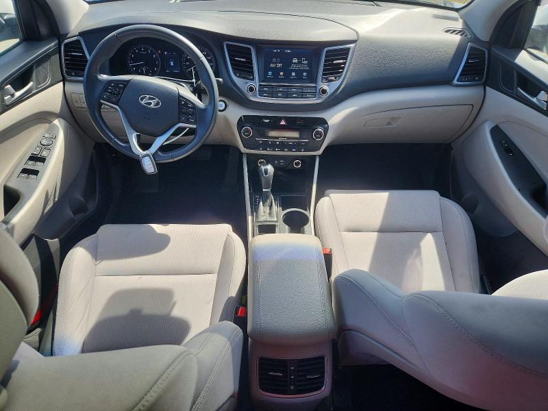 2018 Hyundai Tucson VIN KM8J3CA27JU755665 COPART salvage auction — FRONT END, RI - SALVAGE CERTIFICATE OF TITLE, sold $3,750 on 2026-07-07 (photo 8)
