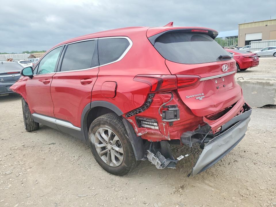 2020 Hyundai Santa fe VIN 5NMS3CADXLH236999 COPART salvage auction — FRONT END, KS - CERT OF TITLE-SALVAGE, sold $1,600 on 2026-07-02 (photo 2)