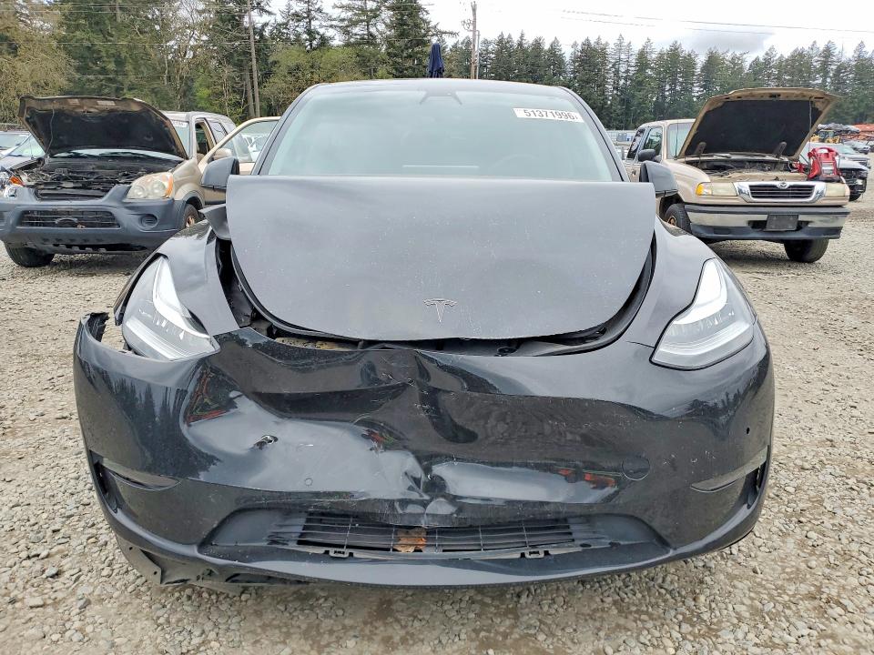 2022 Tesla Model y VIN 7SAYGDEE2NF366015 COPART salvage auction — FRONT END, Salvage Title, sold $14,200 on 2026-07-10 (photo 5)