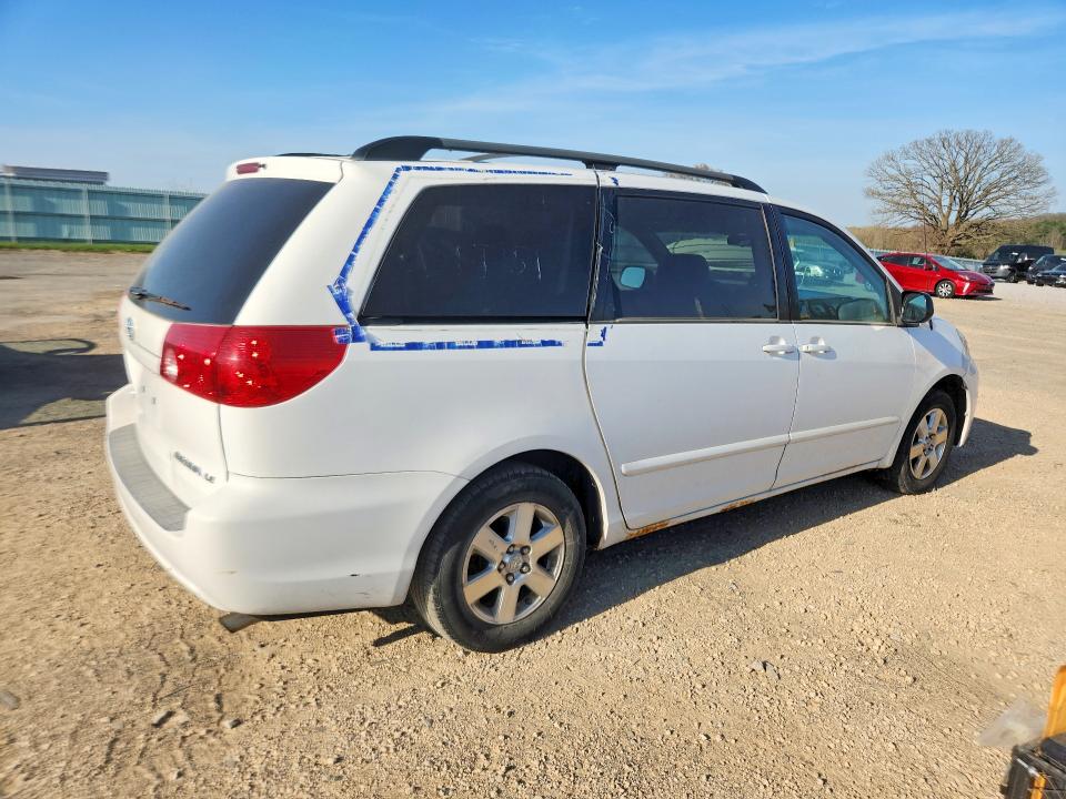 2007 Toyota Sienna VIN 5TDZK23C47S032248 COPART salvage auction — SIDE, Wi - Junked Vehicle Bill Of Sale, sold $350 on 2026-07-28 (photo 3)