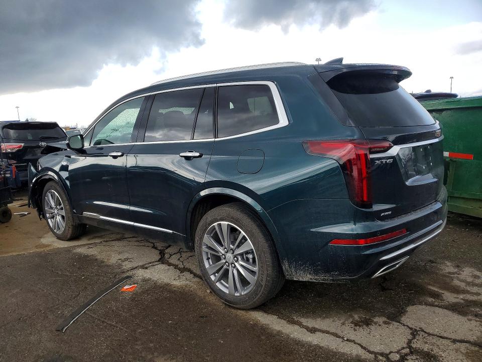 2025 Cadillac Xt6 VIN 1GYKPDRSXSZ148357 COPART salvage auction — FRONT END, Mi - Certificate Of Title, sold $13,700 on 2026-07-24 (photo 2)