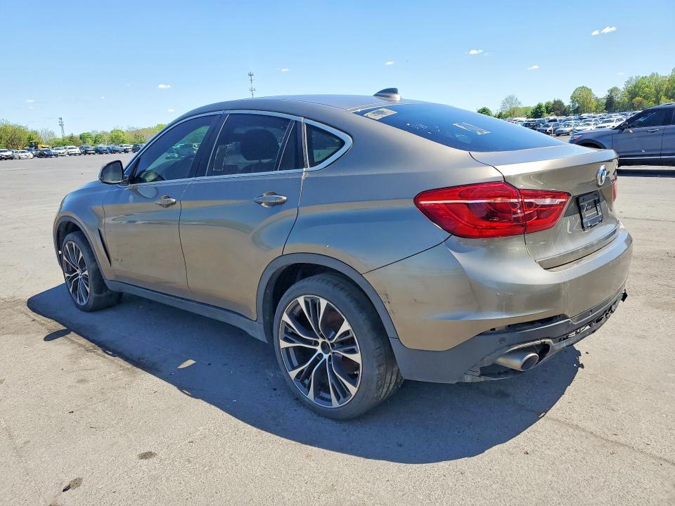 2017 BMW X6 VIN 5UXKU2C33H0U28914 COPART salvage auction — NORMAL WEAR, Va - Certificate Of Title, sold $8,900 on 2026-07-30 (photo 2)
