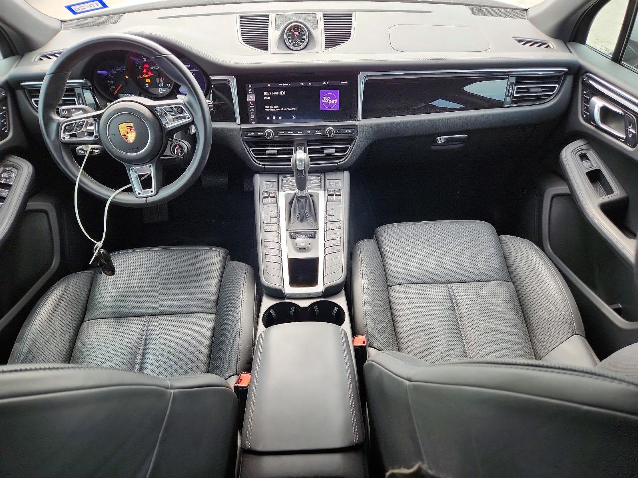 2021 Porsche Macan VIN WP1AG2A57MLB50678 COPART salvage auction — Front End, TX - SALVAGE VEHICLE TITLE, sold $27,250 on 2026-07-07 (photo 8)