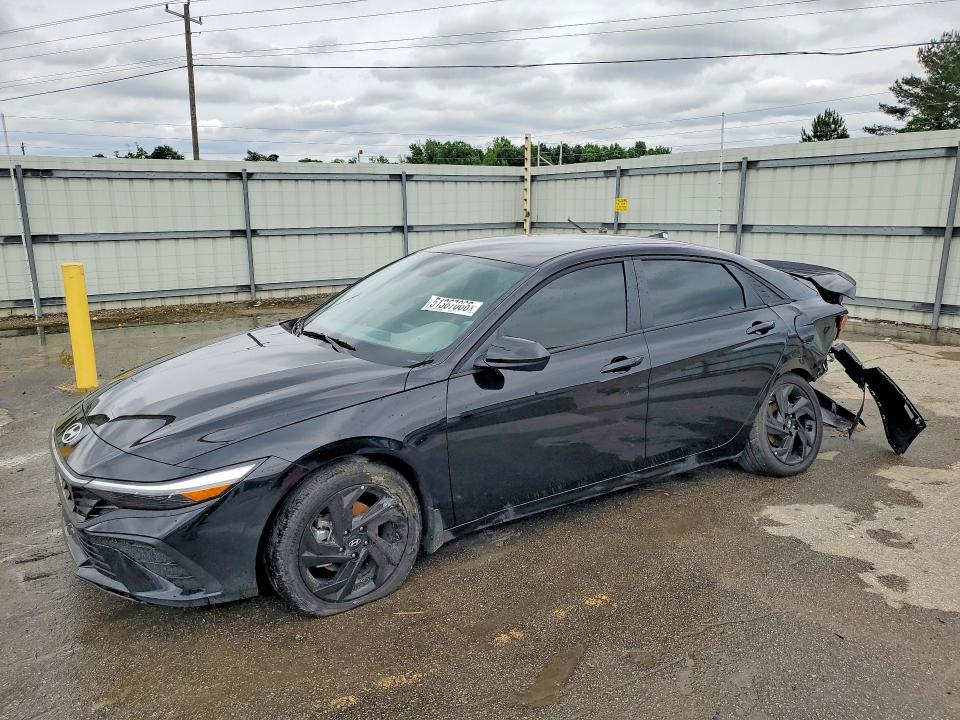 2026 Hyundai Elantra VIN KMHLM4DG8TU104440 COPART salvage auction — REAR END, Al - Cert Of Title-Salvage Title, sold $4,750 on 2026-07-23 (photo 1)