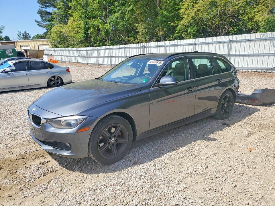 2015 BMW 3er VIN WBA3G7C55FK297589 COPART salvage auction — REAR END, Nc - Salvage Certificate Of Title, sold $6,000 on 2026-07-06 (photo 1)