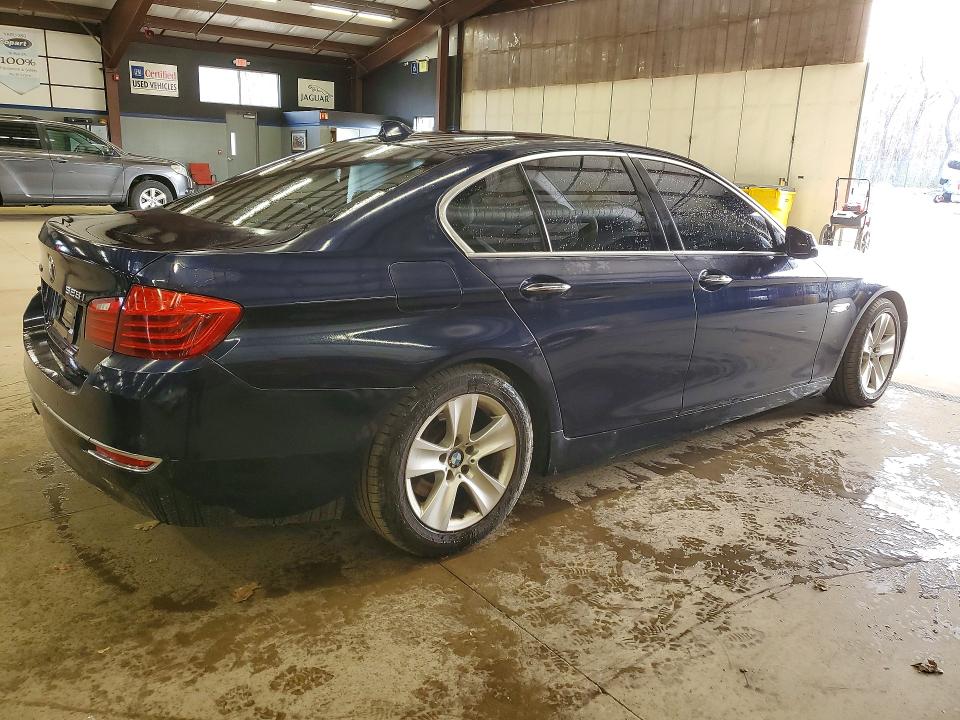 2014 BMW 5 series VIN WBA5A7C53ED619370 COPART salvage auction — REAR END, Va - Certificate Of Title, sold $4,500 on 2026-07-31 (photo 3)
