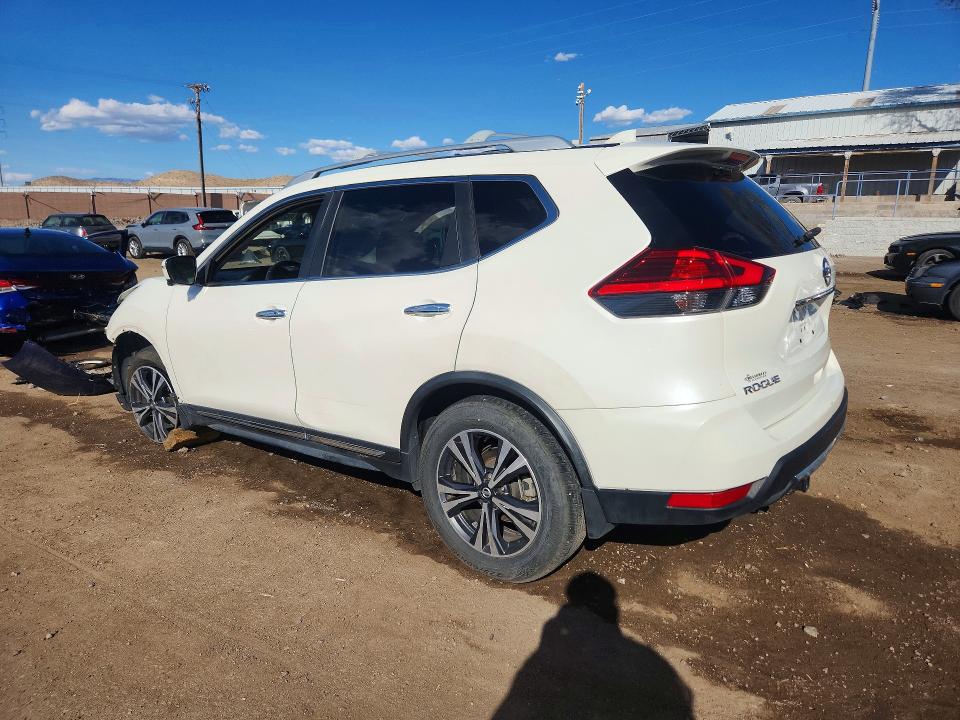 2017 Nissan Rogue VIN JN8AT2MV2HW023905 COPART salvage auction — FRONT END, Nm - Cert Of Title-Salvage, sold $1,950 on 2026-07-20 (photo 2)
