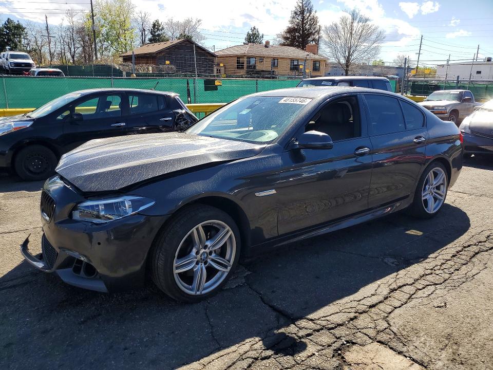 2015 BMW 5 series VIN WBA5B3C50FD543209 COPART salvage auction — FRONT END, CO - BILL OF SALE-PARTS ONLY, sold $275 on 2026-07-21 (photo 1)