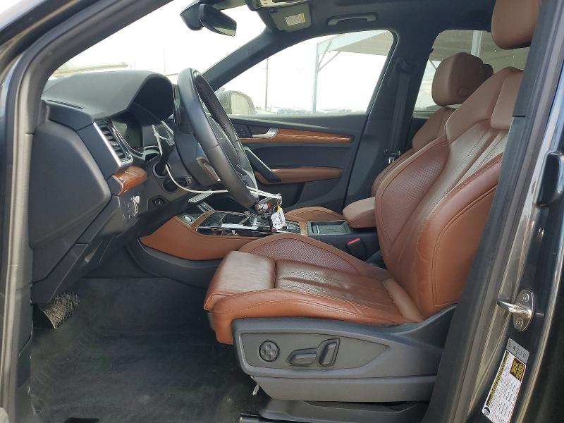 2021 Audi Q5 VIN WA1F2AFY6M2036335 COPART salvage auction — FRONT END, Ca - Salvage Certificate, sold $12,200 on 2026-07-16 (photo 7)