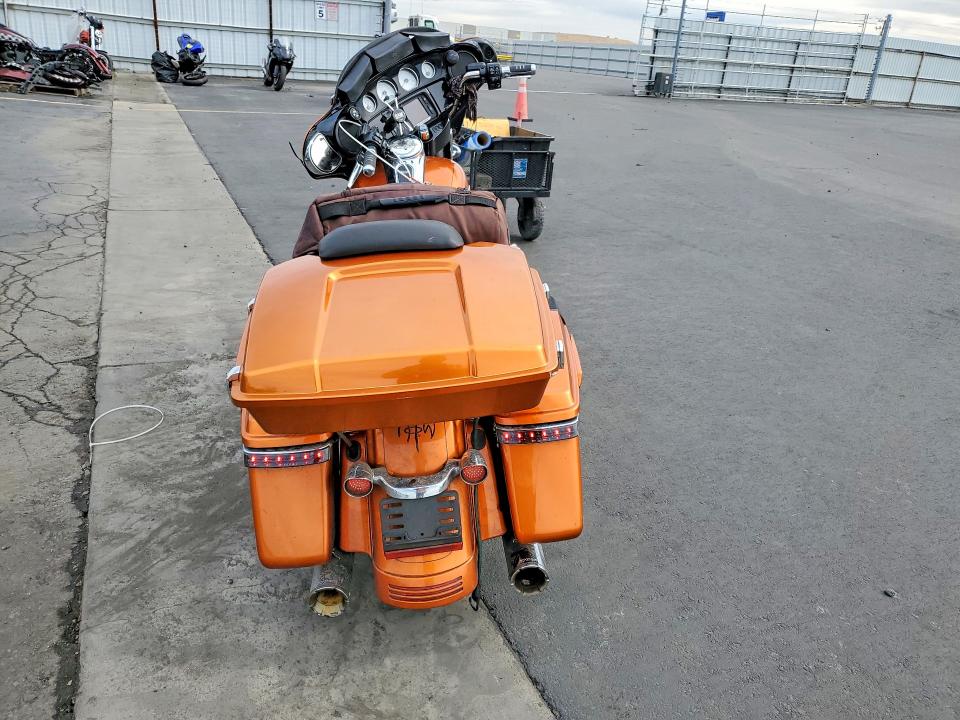 2014 Harley-davidson Fl VIN 1HD1KRM30EB671167 COPART salvage auction — ALL OVER, Ca - Salvage Certificate, sold $4,200 on 2026-07-02 (photo 4)