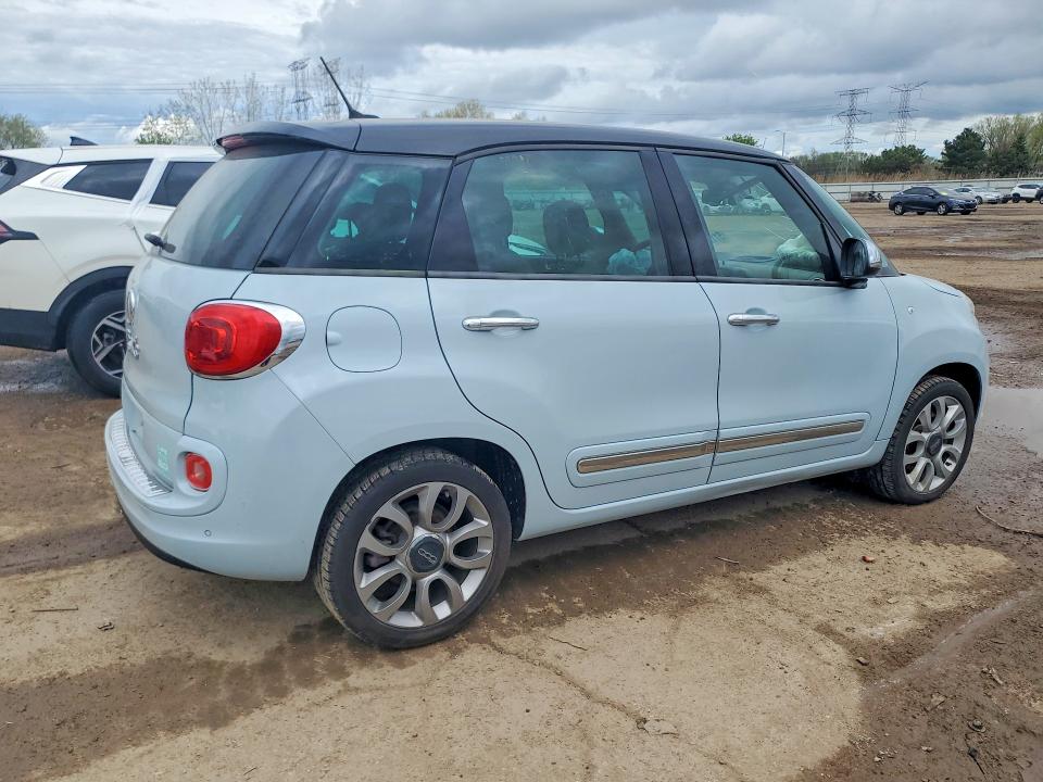2014 Fiat 500 VIN ZFBCFACHXEZ029627 COPART salvage auction — FRONT END, Il - Salvage Certificate, sold $300 on 2026-07-16 (photo 3)