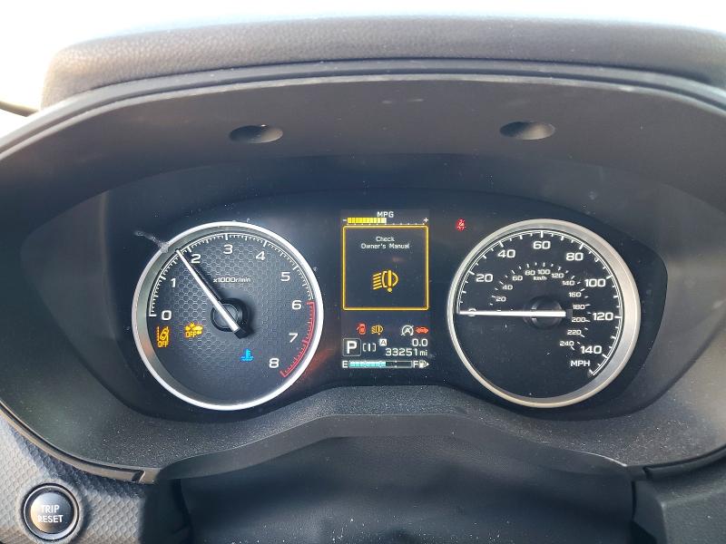 2021 Subaru Forester VIN JF2SKAJC1MH410350 COPART salvage auction — FRONT END, Mo - Salvage Certificate Of Title, sold $6,700 on 2026-07-07 (photo 9)