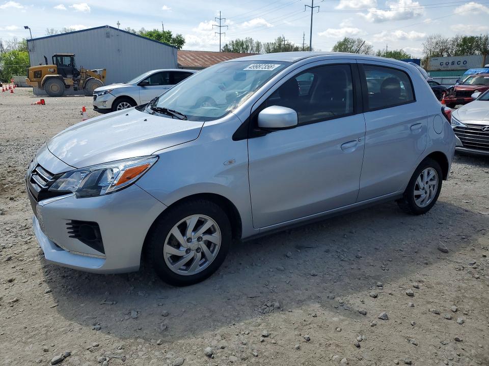 2024 Mitsubishi Mirage VIN ML32AUHJ9RH000414 COPART salvage auction — REAR END, OH - CERT OF TITLE-SALVAGE, sold $5,100 on 2026-07-24 (photo 1)