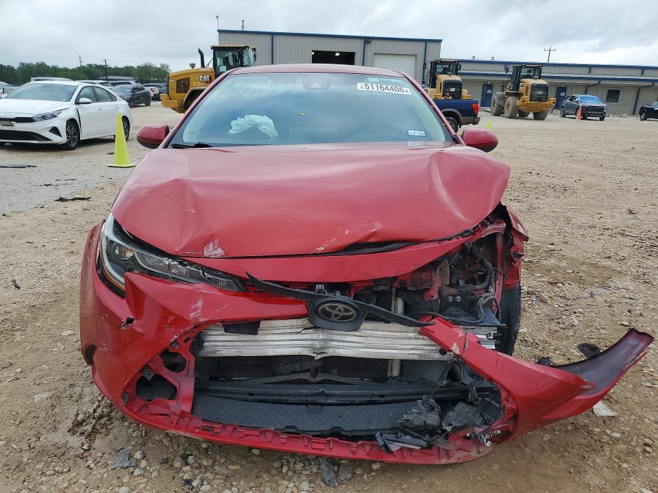2020 Toyota Corolla VIN 5YFEPRAE8LP092212 COPART salvage auction — FRONT END, Tx - Salvage Vehicle Title, sold $2,950 on 2026-07-30 (photo 5)