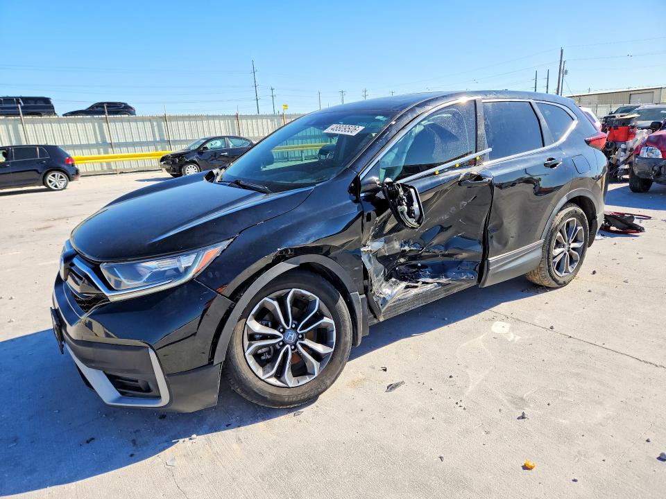 2021 Honda Cr-v VIN 7FARW1H54ME013325 COPART salvage auction — SIDE, Tx - Salvage Vehicle Title, sold $9,800 on 2026-07-10 (photo 1)