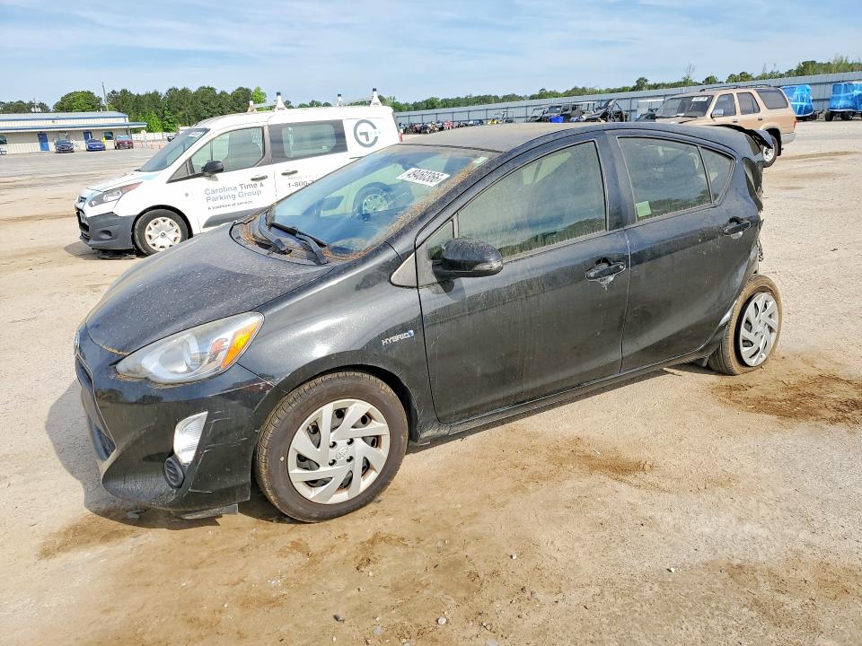 2015 Toyota Prius VIN JTDKDTB3XF1579720 COPART salvage auction — REAR END, Sc - Cert Of Title-Salvage, sold $600 on 2026-07-27 (photo 1)