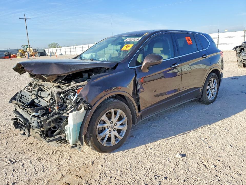 2020 Buick Envision VIN LRBFXBSA4LD229624 COPART salvage auction — FRONT END, Tx - Salvage Vehicle Title, sold $25 on 2026-07-22 (photo 1)