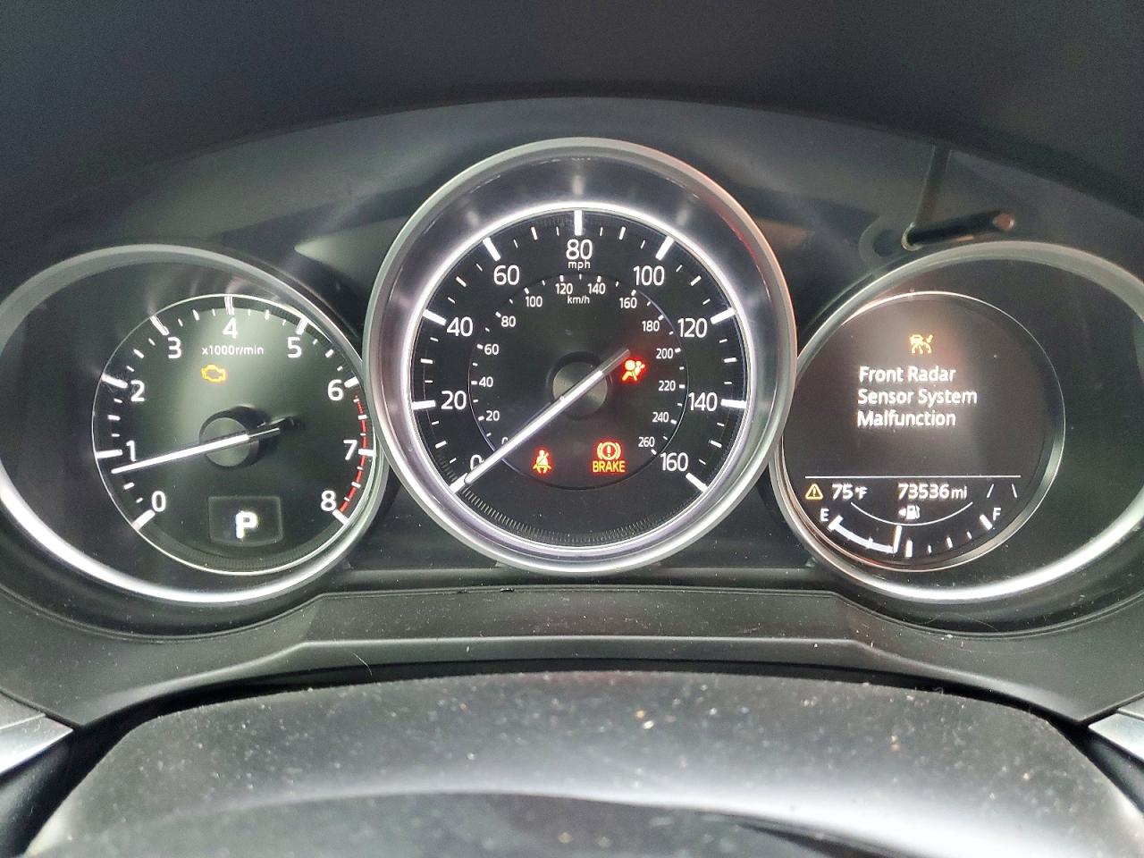 2021 Mazda 6 VIN JM1GL1UM5M1609352 COPART salvage auction — Side, TX - CERTIFICATE OF TITLE, sold $4,050 on 2026-07-09 (photo 9)