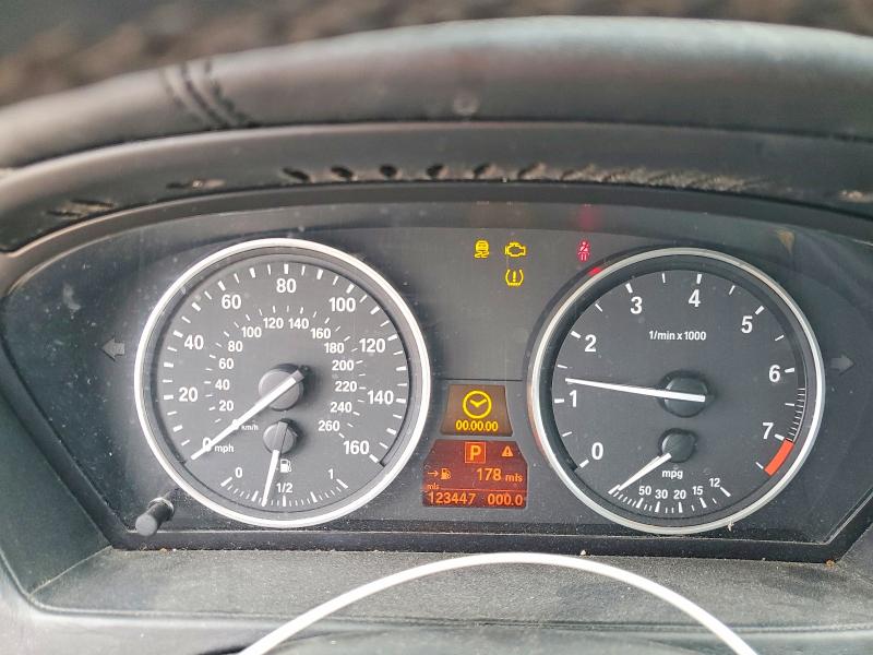 2012 BMW X5 VIN 5UXZV8C54CL425222 COPART salvage auction — MECHANICAL, Tx - Certificate Of Title (P), sold $725 on 2026-07-28 (photo 9)