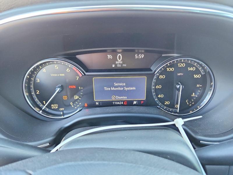 2020 Cadillac Ct5 VIN 1G6DP5RK1L0126504 COPART salvage auction — VANDALISM, Ca - Salvage Certificate, sold $80 on 2026-07-29 (photo 9)