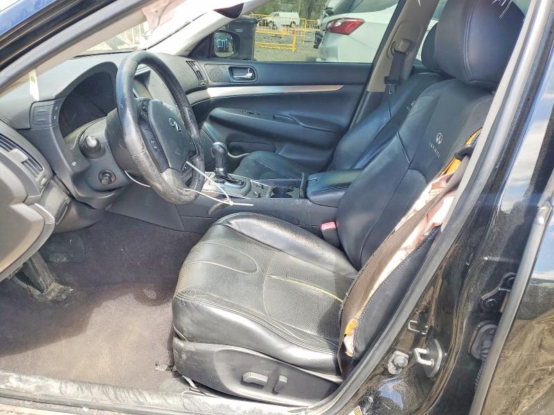 2012 Infiniti G VIN JN1CV6AP5CM936161 COPART salvage auction — REAR END, Md - Cert Of Salvage > 75% Damage, sold $475 on 2026-07-28 (photo 7)