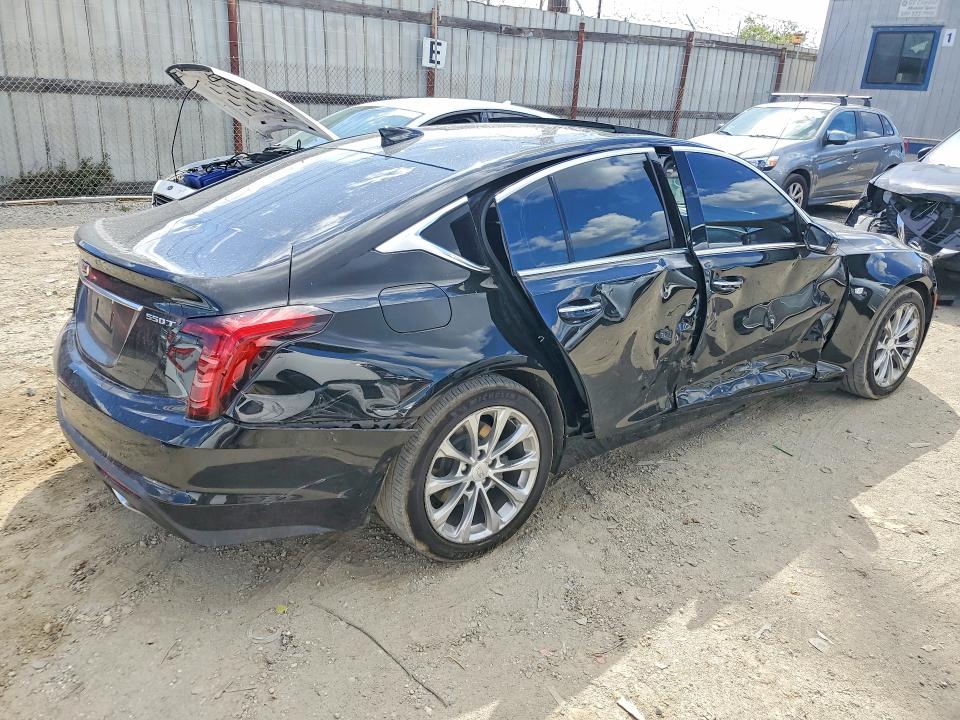 2024 Cadillac Ct5 VIN 1G6DN5RW5R0100831 COPART salvage auction — SIDE, Ca - Salvage Certificate, sold $15,000 on 2026-07-09 (photo 3)