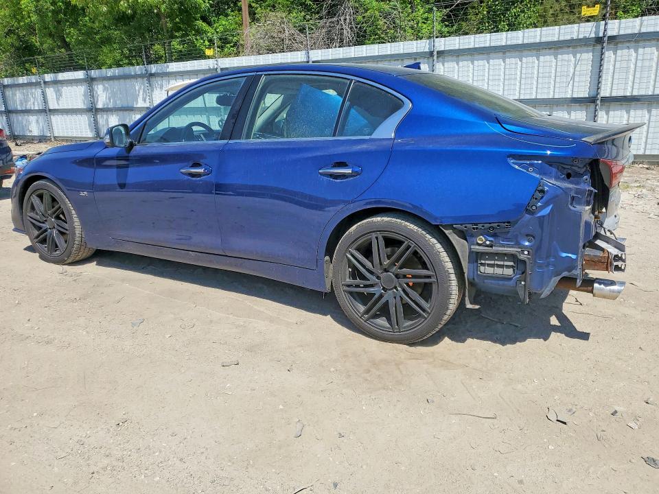 2019 Infiniti Q50 VIN JN1EV7AR2KM592349 COPART salvage auction — REAR END, Va - Cert Of Title - Salvage, sold $175 on 2026-07-21 (photo 2)