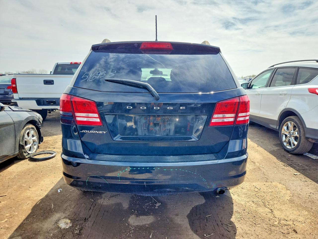 2018 Dodge Journey VIN 3C4PDCAB0JT474586 COPART salvage auction — Side, IL - SALVAGE CERTIFICATE, sold $800 on 2026-07-09 (photo 6)