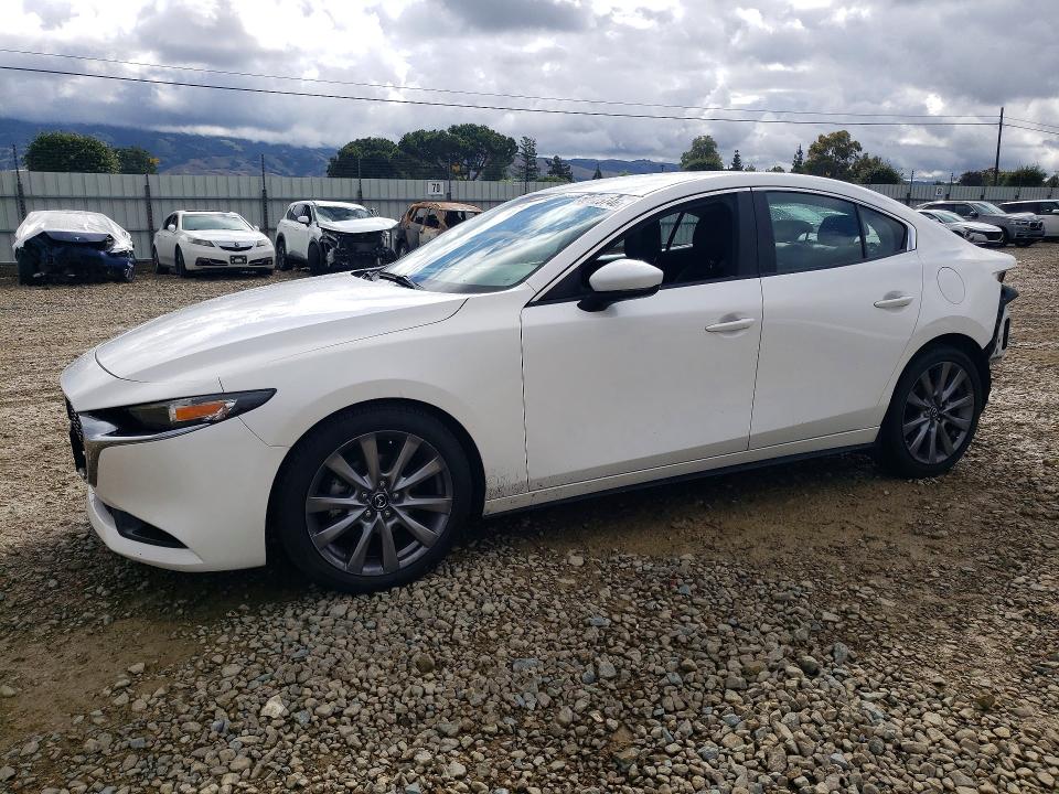 2020 Mazda VIN 3MZBPBDM3LM132634 COPART salvage auction — REAR END, Ca - Salvage Certificate, sold $5,500 on 2026-07-02 (photo 1)