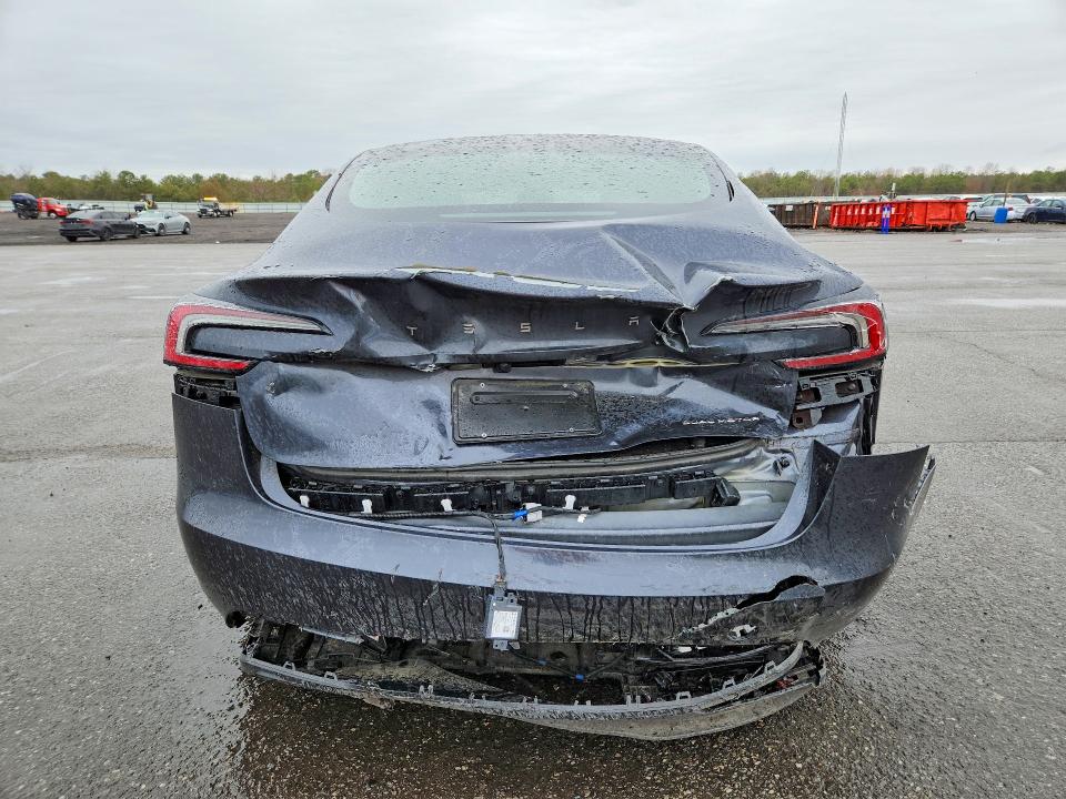 2024 Tesla Model 3 VIN 5YJ3E1EB0RF788274 COPART salvage auction — REAR END, Ma - Cert Of Title-Salvage, sold $13,800 on 2026-07-20 (photo 6)
