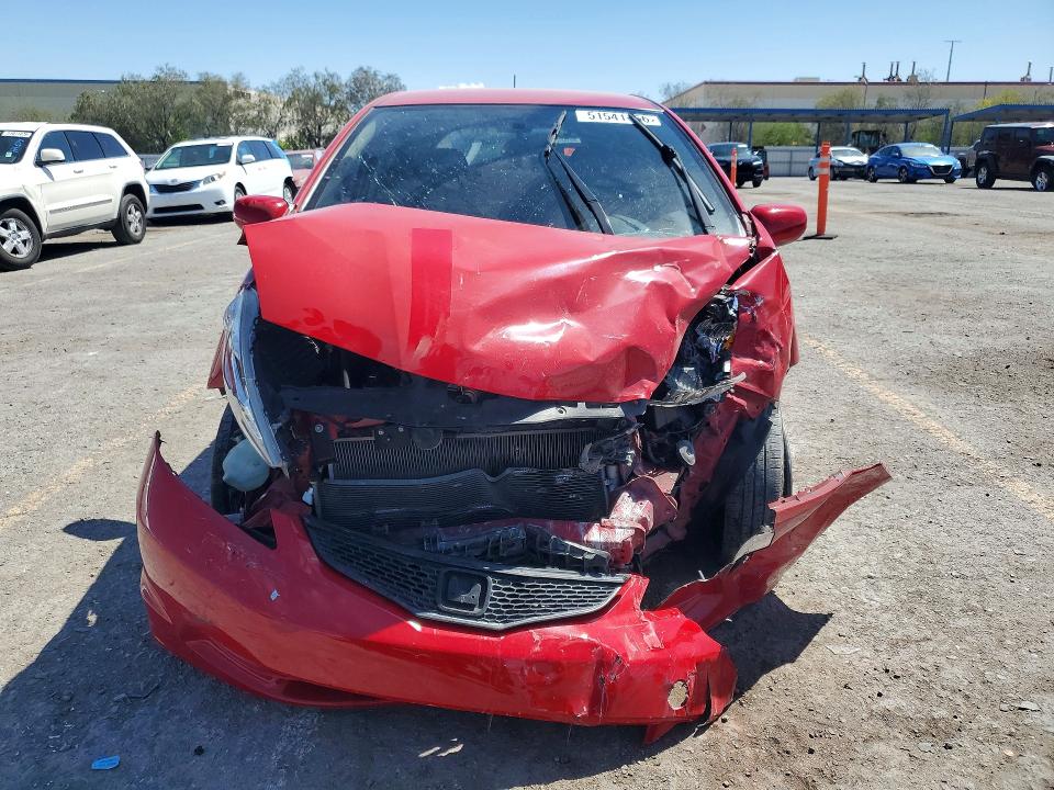 2013 Honda Fit VIN JHMGE8H34DC076207 COPART salvage auction — FRONT END, Salvage Title, sold $150 on 2026-07-16 (photo 5)
