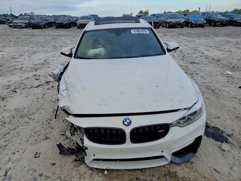 2015 BMW M3 VIN WBS3C9C55FP805761 COPART salvage auction — SIDE, Id - Salvage Certificate Of Title, sold $4,900 on 2026-07-27 (photo 5)