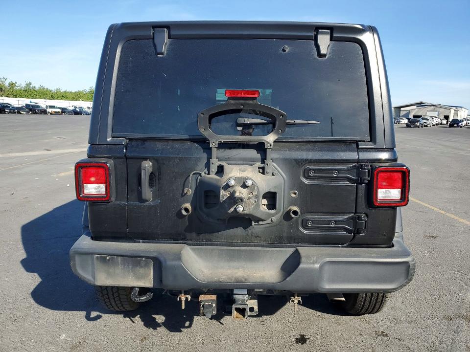 2023 Jeep Wrangler / VIN 1C4HJXDN4PW589415 COPART salvage auction — SIDE, Salvage Title, sold $9,800 on 2026-07-20 (photo 6)