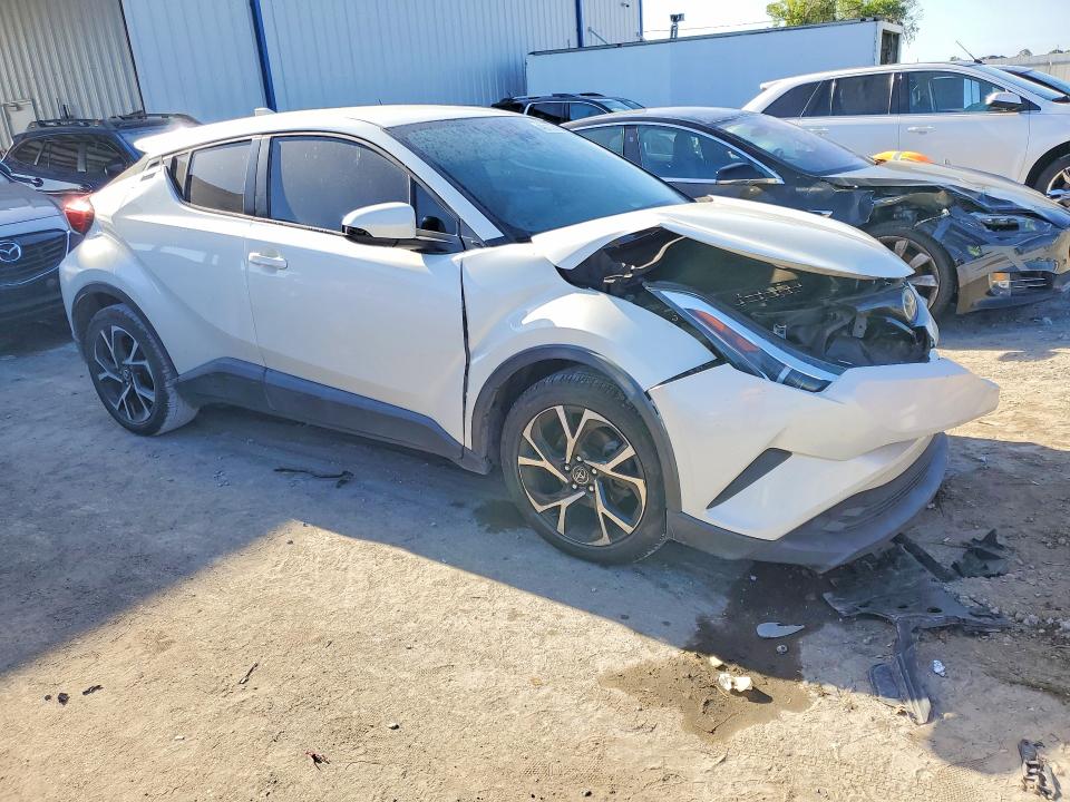 2019 Toyota C-hr VIN NMTKHMBX6KR080079 COPART salvage auction — FRONT END, FL, sold $500 on 2026-07-24 (photo 4)
