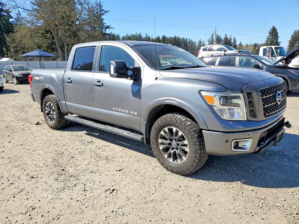 2018 Nissan TITAN VIN 1N6AA1E59JN520422 COPART salvage auction — FRONT END, Wa - Bill Of Sale, sold $5,600 on 2026-07-09 (photo 4)