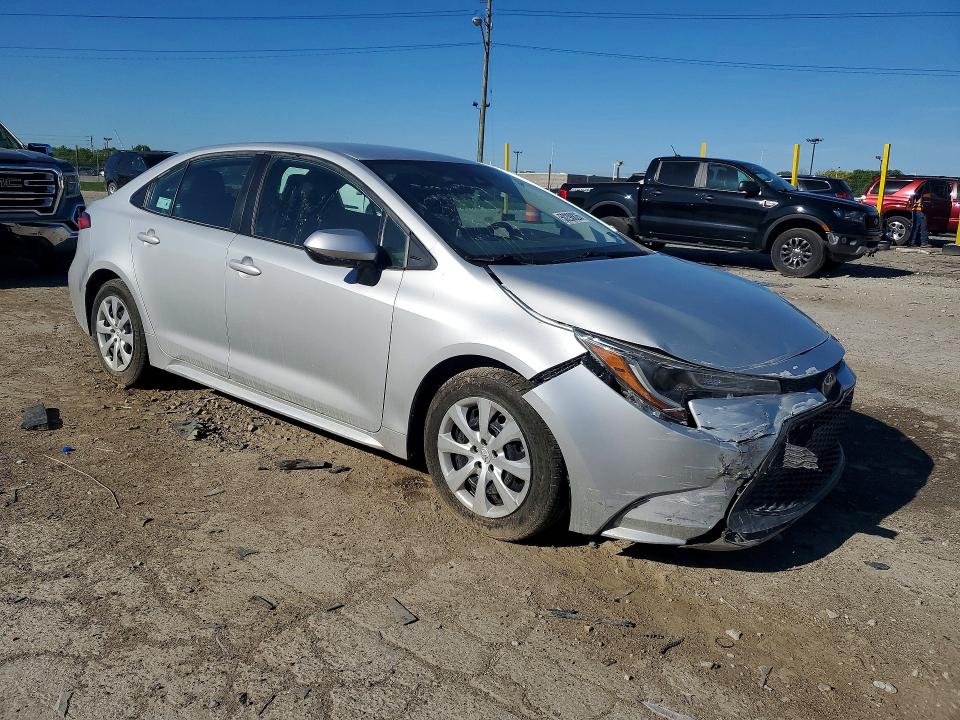 2021 Toyota Corolla VIN 5YFEPMAE8MP190421 COPART salvage auction — FRONT END, IN - CERT OF TITLE-SALVAGE TITLE, sold $6,600 on 2026-07-24 (photo 4)