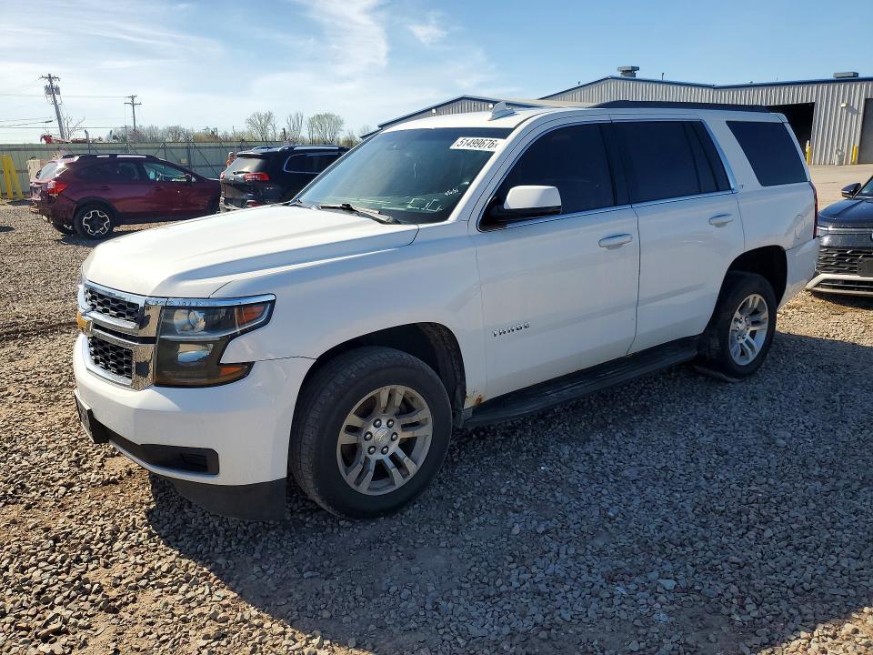 2015 Chevrolet Tahoe VIN 1GNSKBKC6FR510077 COPART salvage auction — MINOR DENT/SCRATCHES, Wv - Certificate Of Title (P), sold $4,100 on 2026-07-20 (photo 1)