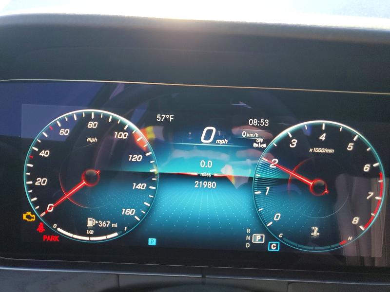 2022 Mercedes-benz E-class VIN W1KZF8DB5NB055917 COPART salvage auction — FRONT END, Nv - Salvage Title, sold $18,300 on 2026-07-20 (photo 9)