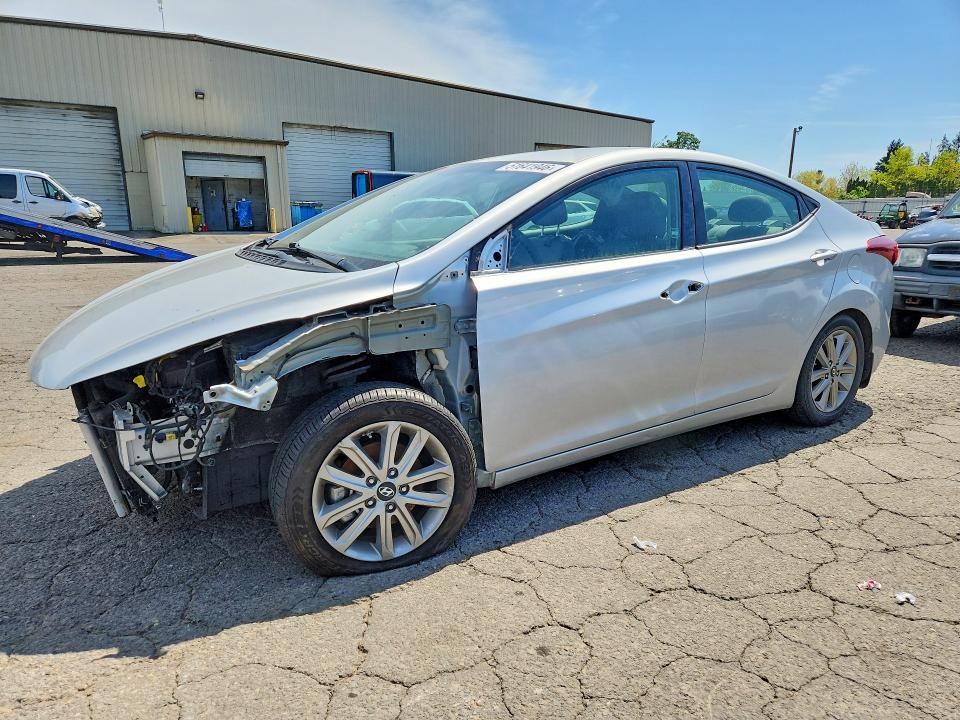 2015 Hyundai VIN 5NPDH4AE7FH618827 COPART salvage auction — FRONT END, Or - Salvage Title Certificate, sold $2,100 on 2026-07-20 (photo 1)