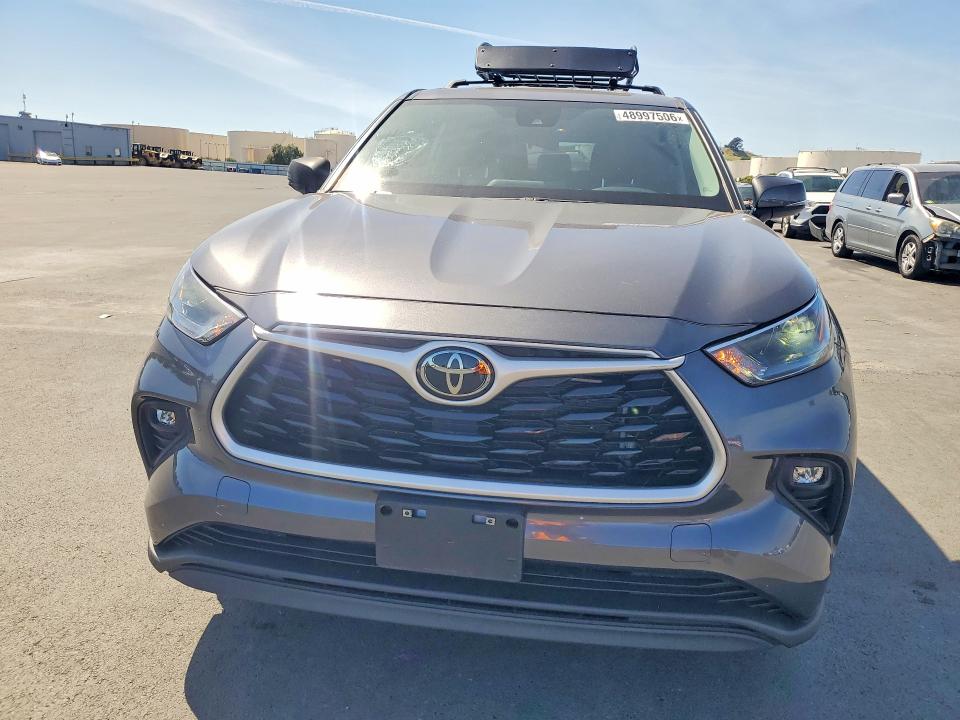 2023 Toyota Highlander VIN 5TDKDRAH6PS509734 COPART salvage auction — BURN, Ca - Salvage Certificate, sold $15,200 on 2026-07-13 (photo 5)