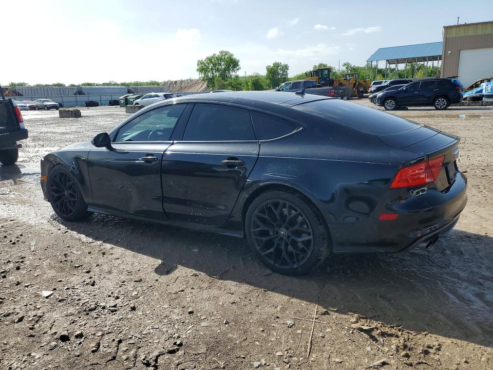 2015 Audi S7 VIN WAUW2AFC0FN013206 COPART salvage auction — FRONT END, Mo - Salvage Certificate Of Title, sold $7,500 on 2026-07-28 (photo 2)