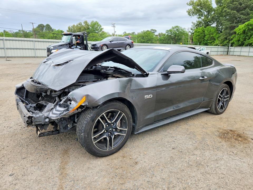 2020 Ford Mustang VIN 1FA6P8CF3L5167325 COPART salvage auction — FRONT END, Id - Salvage Certificate Of Title, sold $7,400 on 2026-07-02 (photo 1)