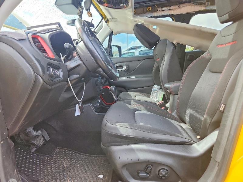 2018 Jeep Renegade VIN ZACCJBCB4JPH15796 COPART salvage auction — UNDERCARRIAGE, Co - Salvage Title, sold $2,350 on 2026-08-10 (photo 7)